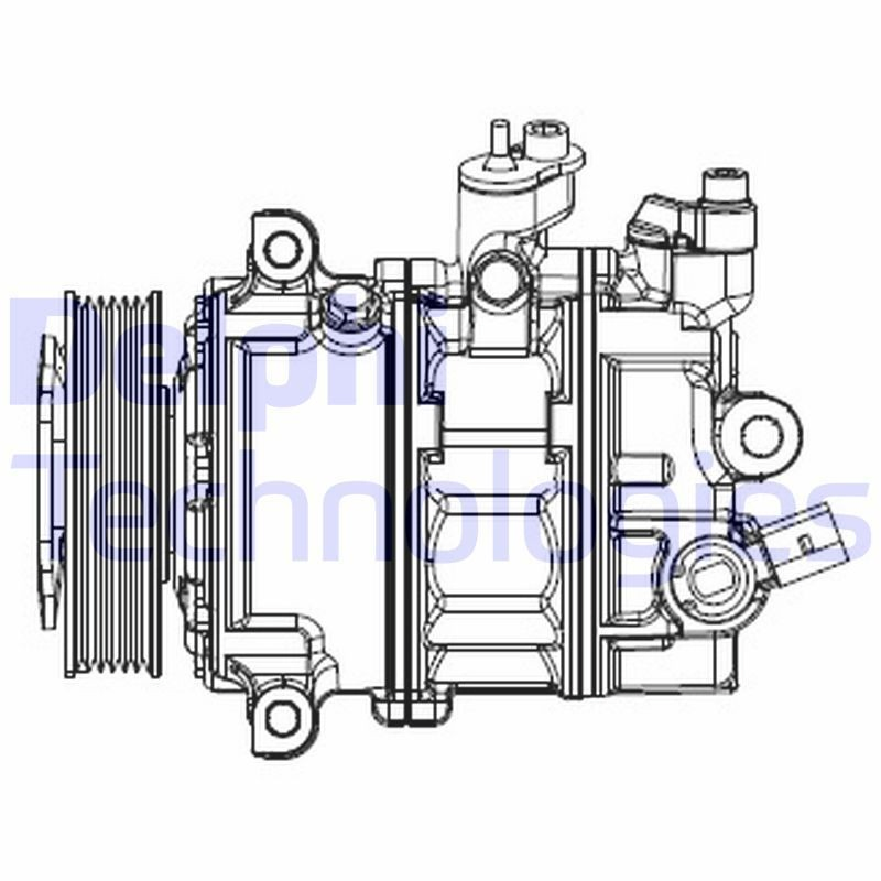 Купити CS20529 Delphi Компресор кліматичної установки