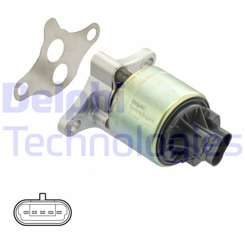 EG1039712B1 Delphi Клапан рециркуляції відпрацьованих газів EGR
