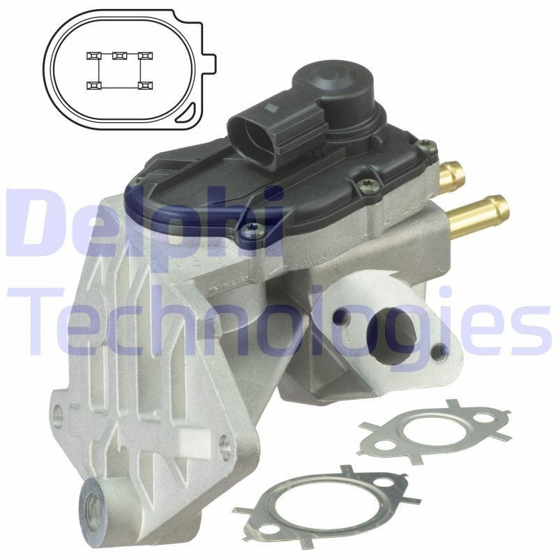EG1042412B1 Delphi Клапан рециркуляції відпрацьованих газів EGR