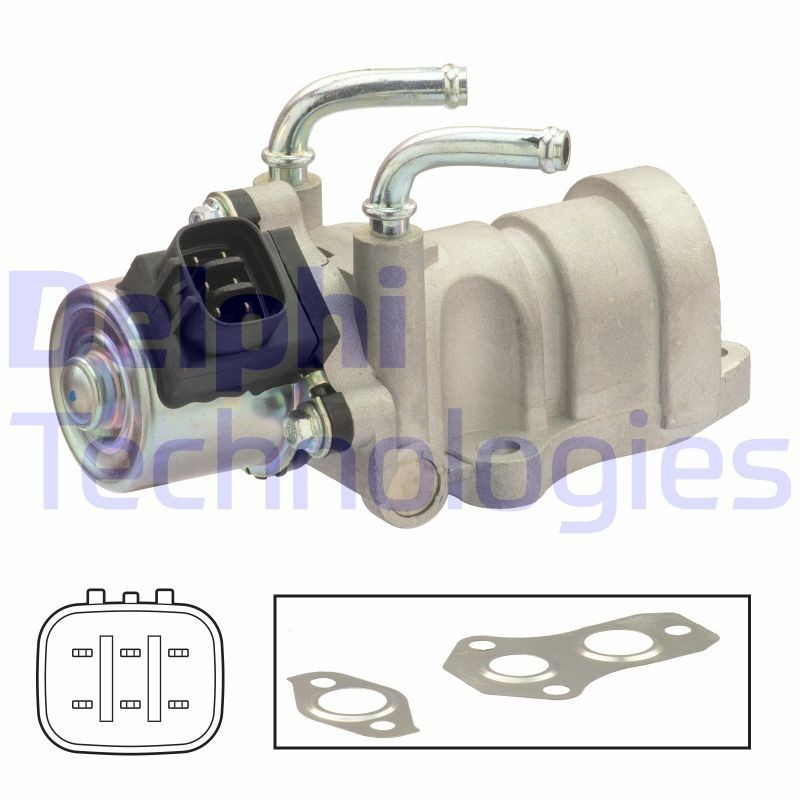 EG1043912B1 Delphi Клапан рециркуляції відпрацьованих газів EGR