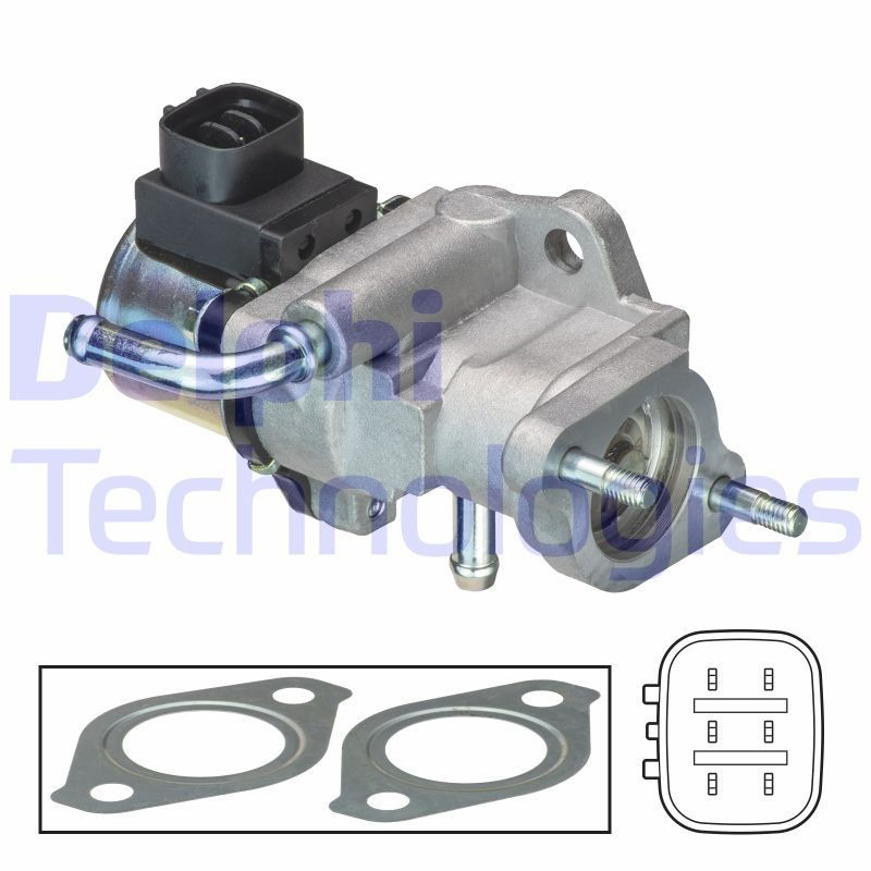 EG1044112B1 Delphi Клапан рециркуляції відпрацьованих газів EGR