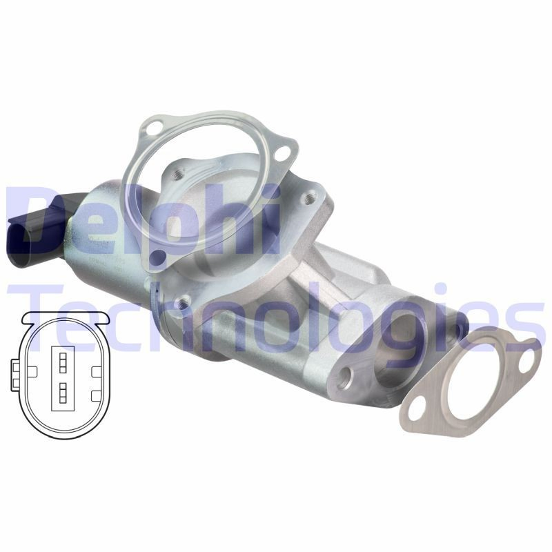 EG1044212B1 Delphi Клапан рециркуляції відпрацьованих газів EGR