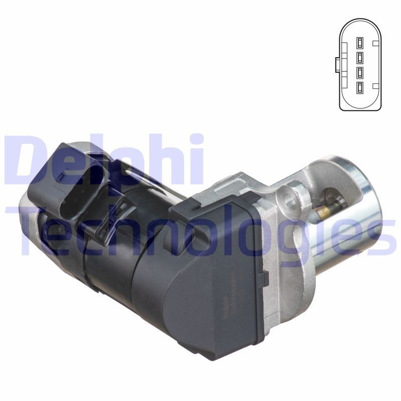 EG1048512B1 Delphi Клапан рециркуляції відпрацьованих газів EGR