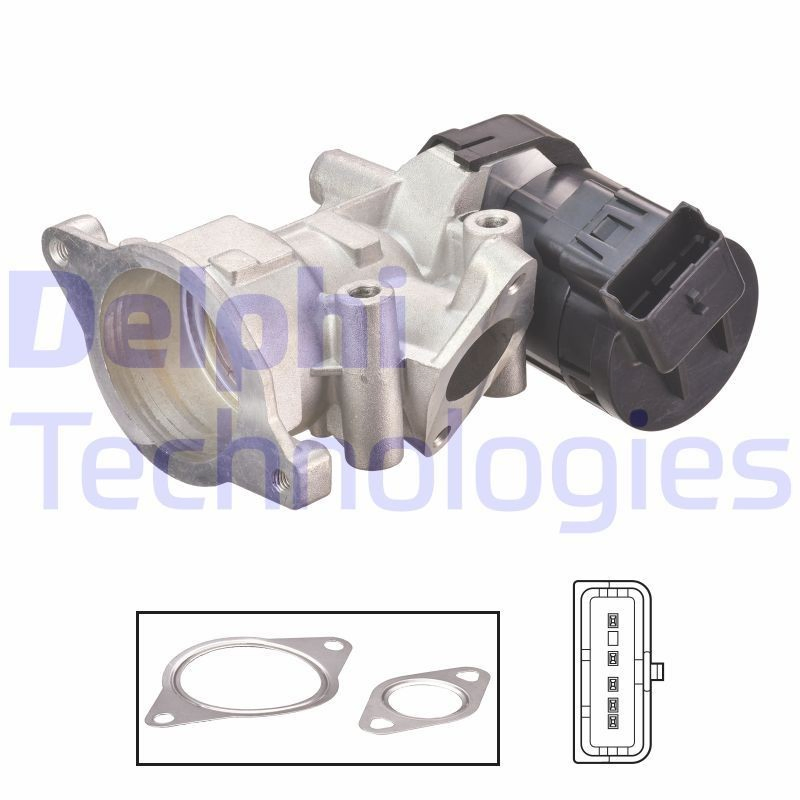 EG1059112B1 Delphi Клапан рециркуляції відпрацьованих газів EGR