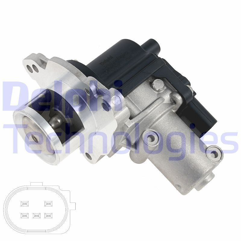 EG1062212B1 Delphi Клапан рециркуляції відпрацьованих газів EGR