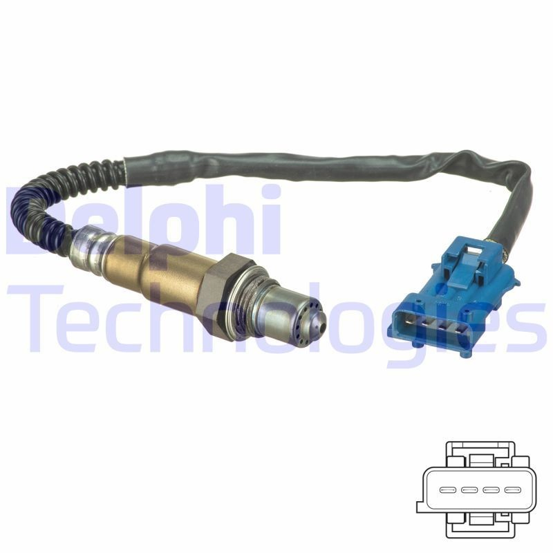 Лямбда зонд, датчик кисню до каталізатора Bosch 258006623