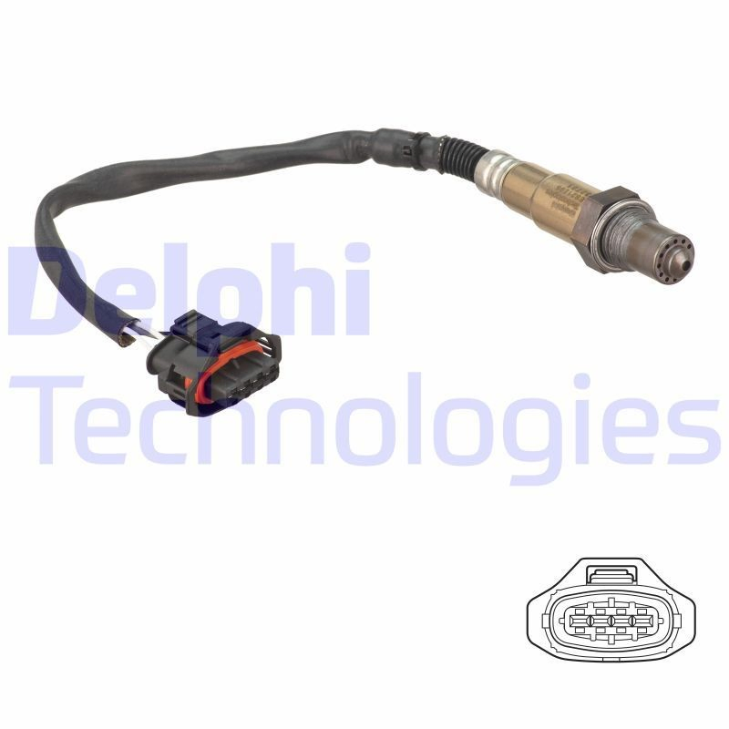 Лямбда-зонд, датчик кисню після каталізатора Delphi ES2128612B1