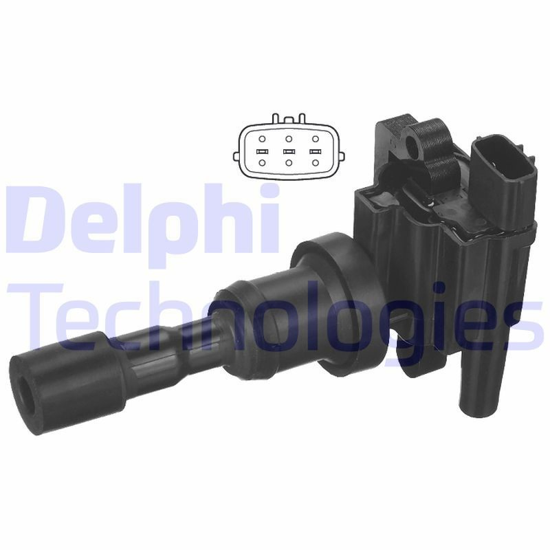Котушка запалювання Delphi GN1038512B1 ціна, від 30.17 USD