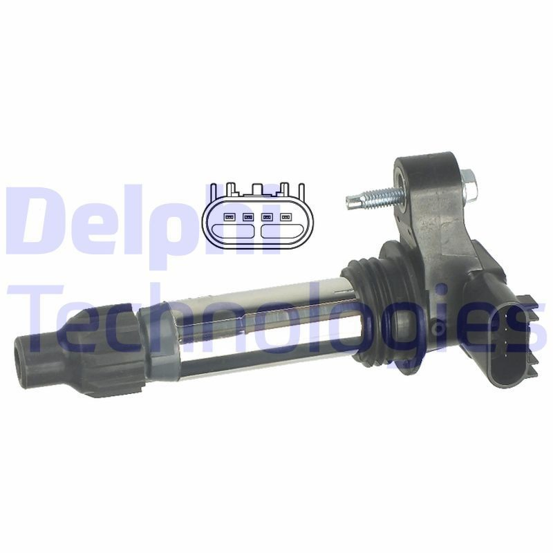 Купити GN1049412B1 Delphi Котушка запалювання