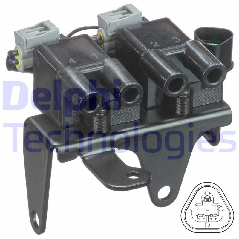 GN1082912B1 Delphi Котушка запалювання
