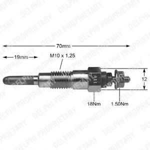 Купити L41003 HKT Свічка накалу