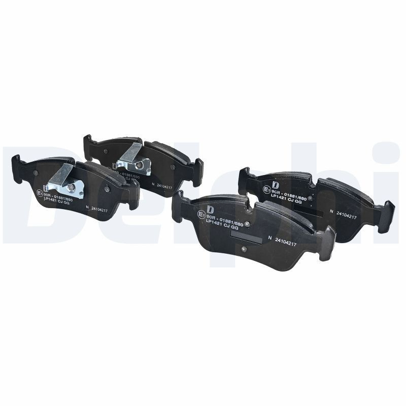 Гальмівні колодки Delphi LP1421 ціна, від 21.73 USD