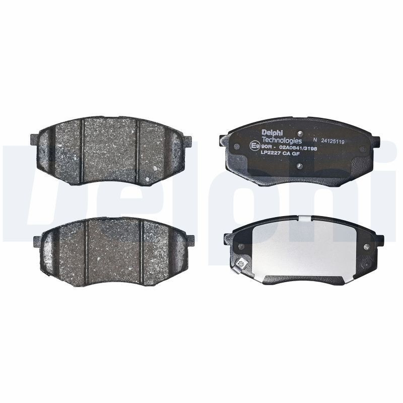 Гальмівні колодки Delphi LP2227 ціна, від 25.22 USD