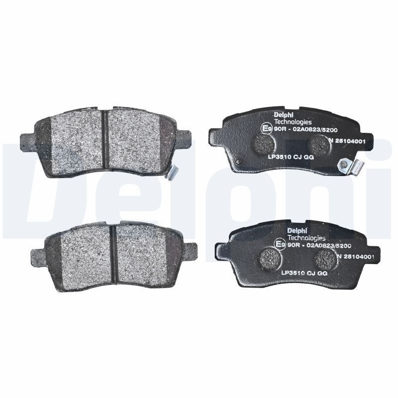 Передні тормозні колодки LP3510 Delphi