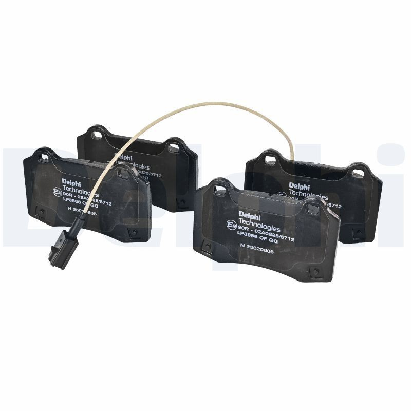 Задні гальмівні колодки Delphi LP3866 ціна, від 63.67 USD