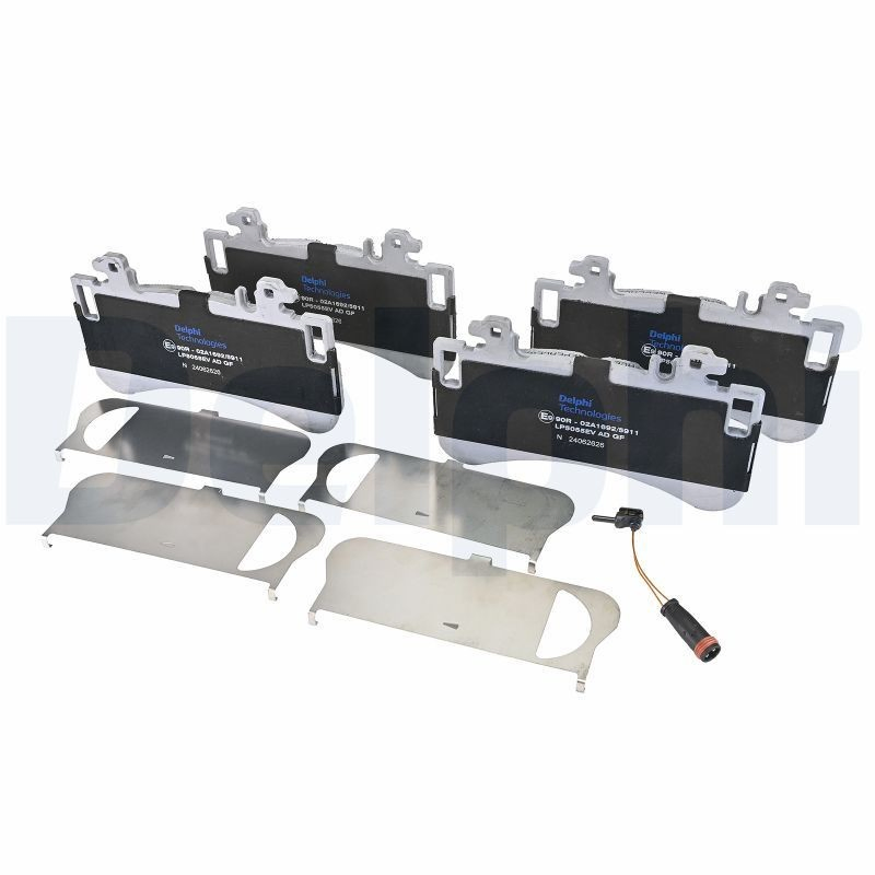 Гальмівні колодки Delphi LP5055EV ціна, від 182.58 USD