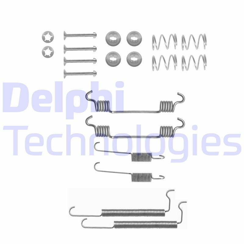 Купити LY1133 Delphi Монтажний комплект задніх барабанних колодок