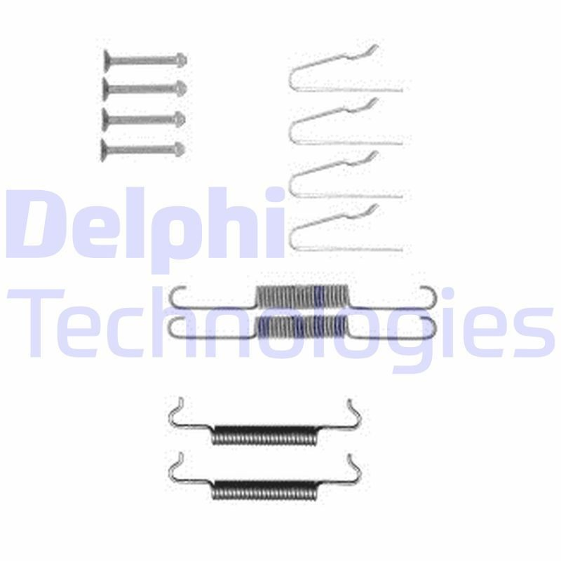 Купити LY1393 Delphi Монтажний комплект задніх барабанних колодок