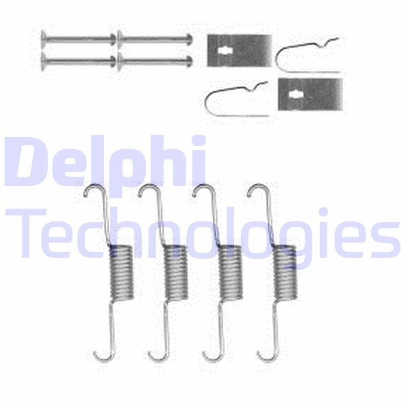 Купити LY1398 Delphi Монтажний комплект задніх барабанних колодок