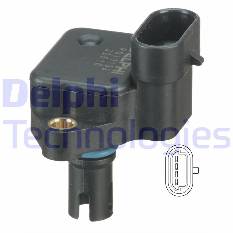 PS10133 Delphi Датчик наддува