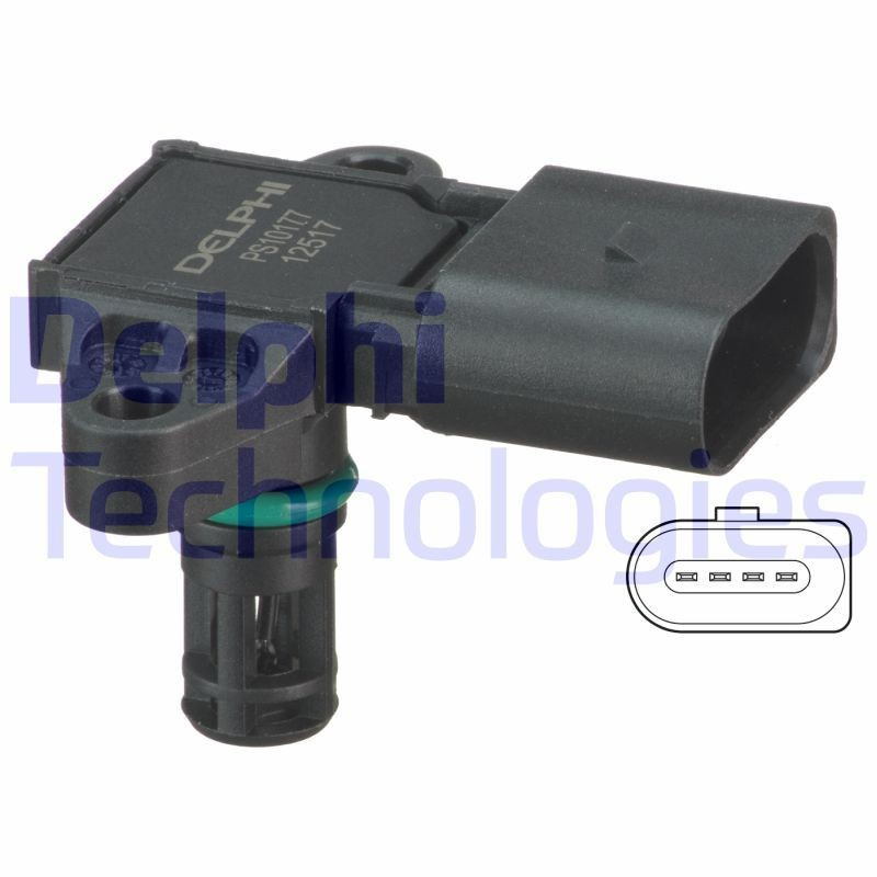PS10177 Delphi Датчик наддува