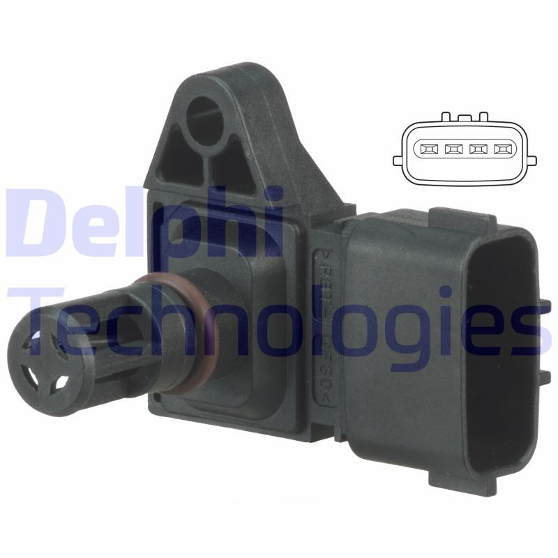 PS10189 Delphi Датчик наддува