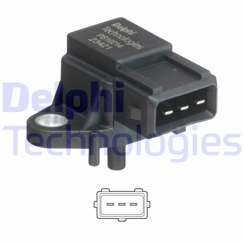 PS10214 Delphi Датчик наддува