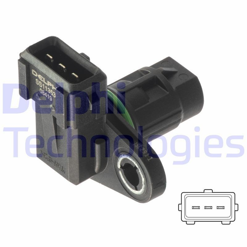 Датчик фаз Delphi SS11353 ціна, від 19.15 USD