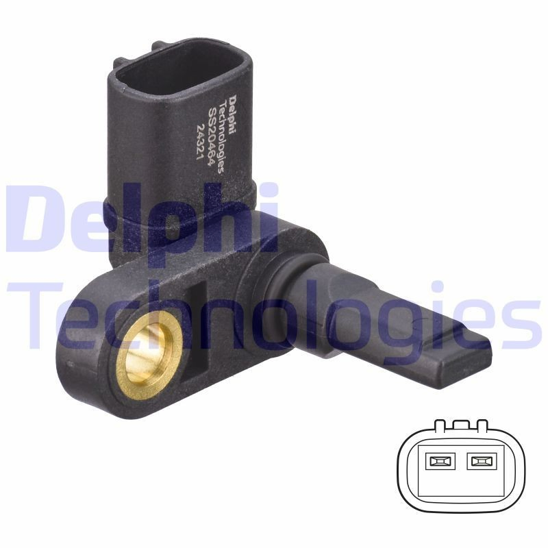 Купити SS20464 Delphi Датчик АБС (ABS) задній, правий
