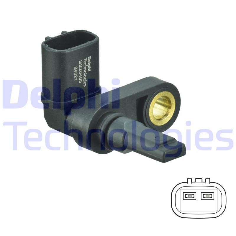 Купити SS20465 Delphi Датчик АБС (ABS) передній, лівий