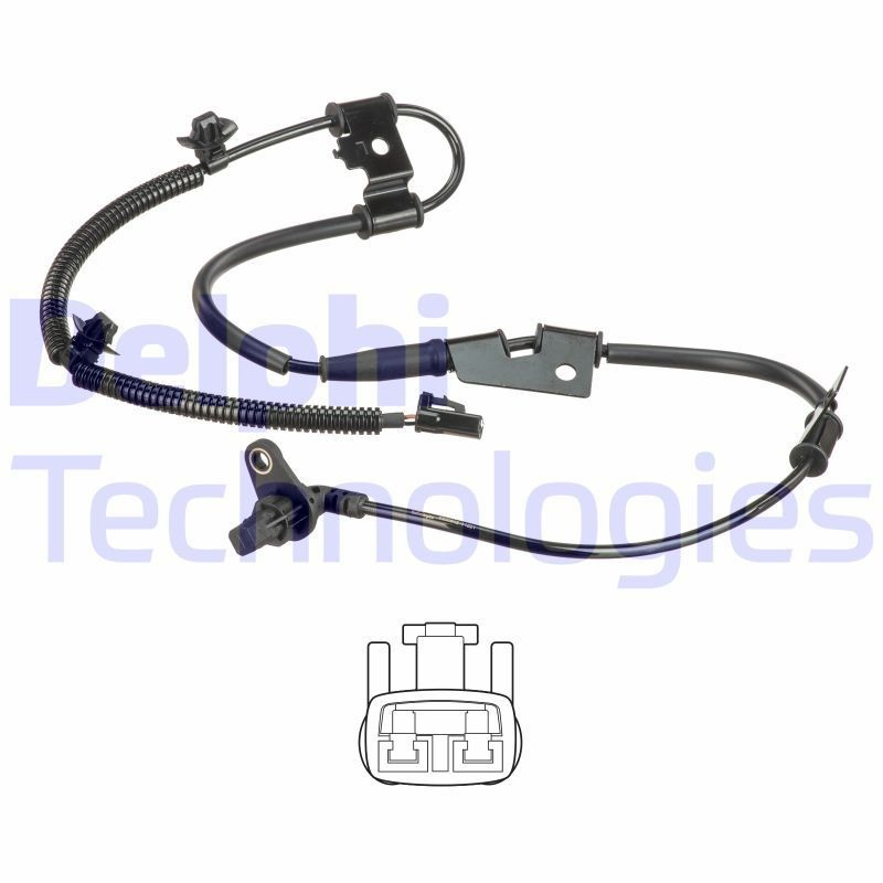 Купити SS20512 Delphi Датчик АБС (ABS) передній, лівий