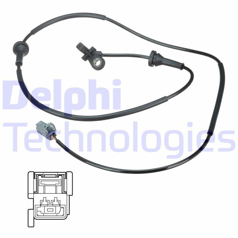 Купити SS20580 Delphi Датчик АБС (ABS) задній, лівий