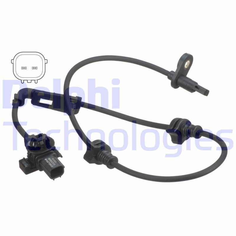 Датчик АБС (ABS) передній, лівий Delphi SS20606 ціна, від 16.08 USD