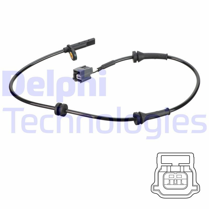 Купити SS20796 Delphi Датчик АБС (ABS) передній