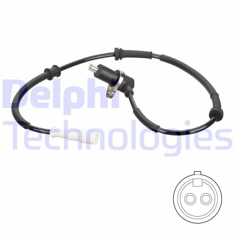 SS20826 Delphi Датчик ABS задній лівий