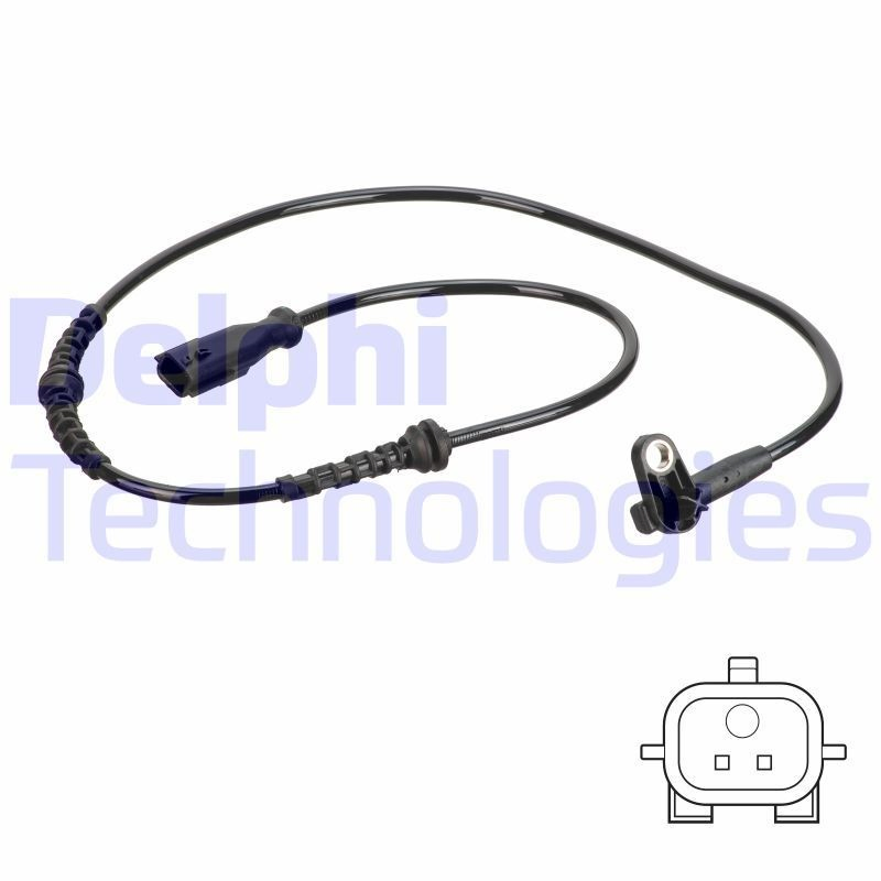 Купити SS20829 Delphi Датчик АБС (ABS) задній