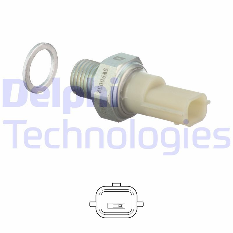 Датчик тиску масла SW90038 Delphi