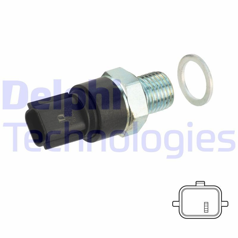 SW90071 Delphi Датчик показника тиску масла