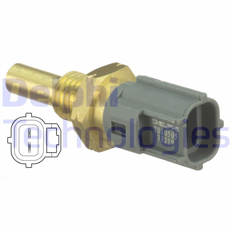 TS10505 Delphi Покажчик температури охолоджуючої рідини
