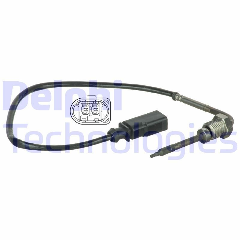 TS30036 Delphi Датчик температури відпрацьованих газів (ВГ), до каталізатора