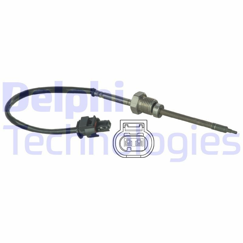 TS30049 Delphi Датчик температури відпрацьованих газів (ВГ), перед фільтром сажі