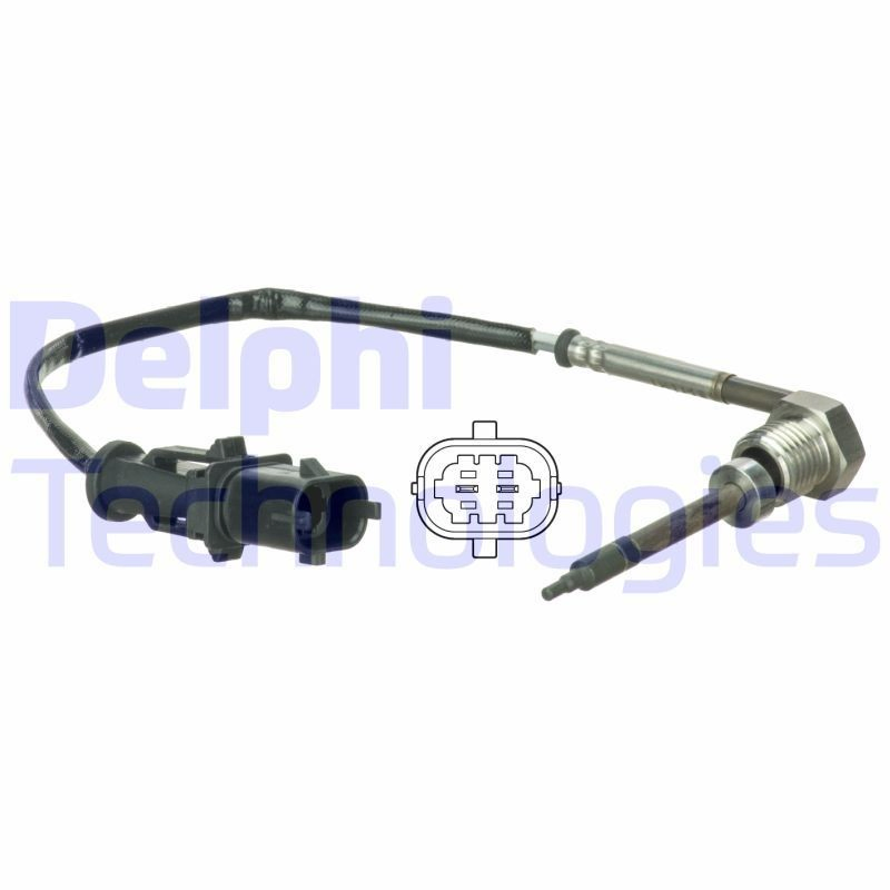 TS30066 Delphi Датчик температури відпрацьованих газів (ВГ), в каталізаторі
