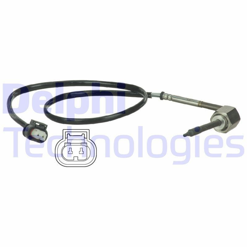 TS30072 Delphi Датчик температури відпрацьованих газів (ВГ), до каталізатора