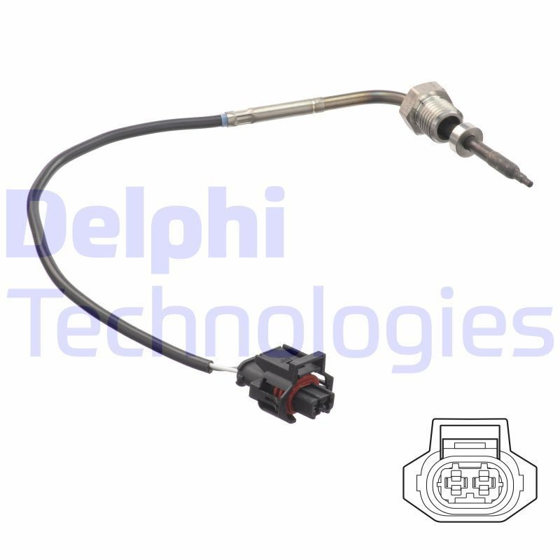 TS30148 Delphi Датчик температури відпрацьованих газів (ВГ), перед фільтром сажі
