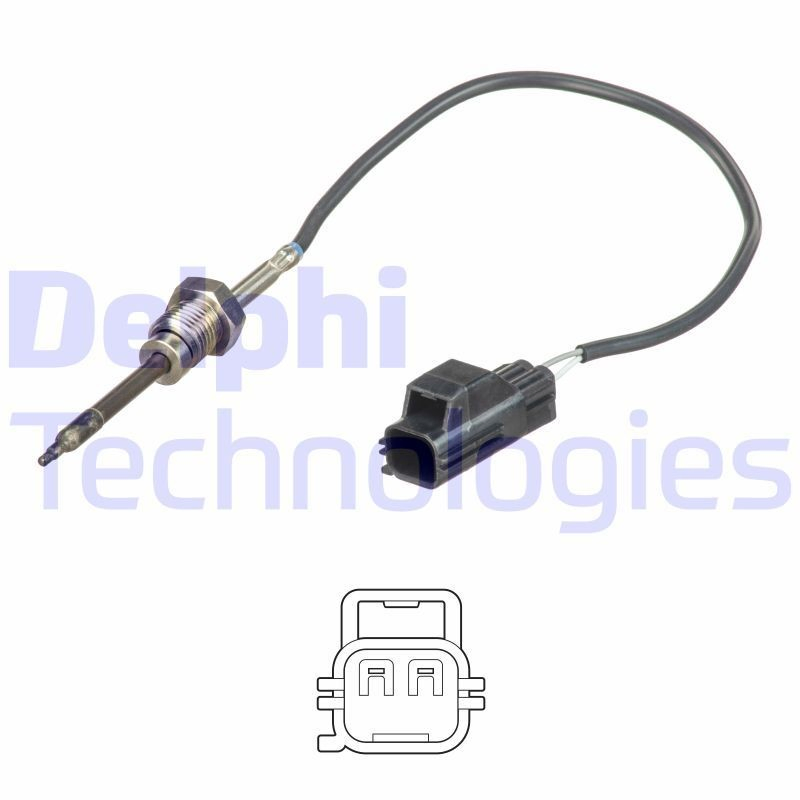 TS30151 Delphi Датчик температури відпрацьованих газів (ВГ), перед фільтром сажі
