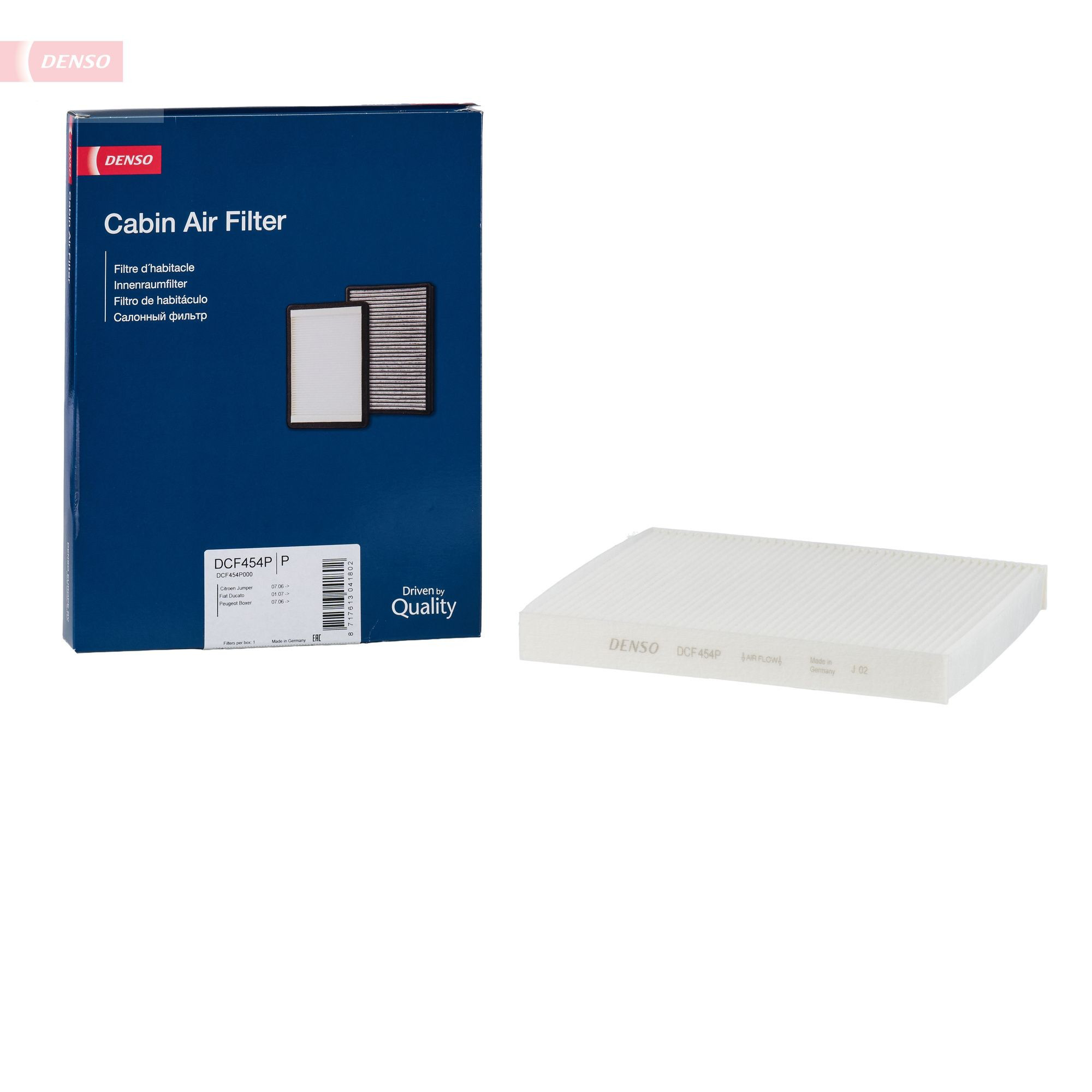 Фільтр повітряний обігрівача Denso DCF454P ціна, від 7.62 USD