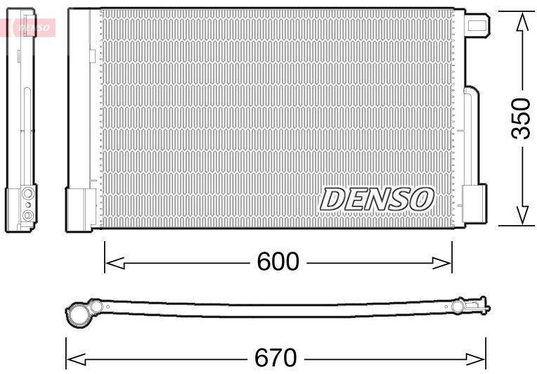 DCN01004 Denso Конденсатор