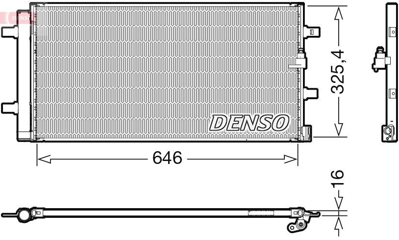 DCN02041 Denso Конденсатор