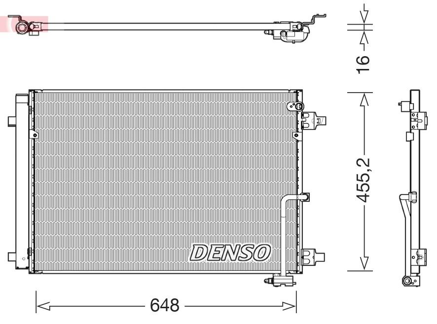 DCN02045 Denso Конденсатор