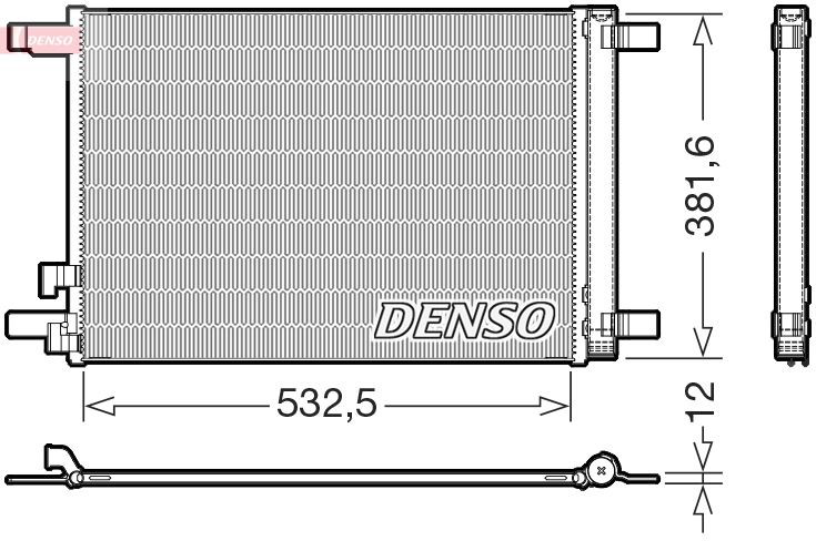 DCN02048 Denso Конденсатор